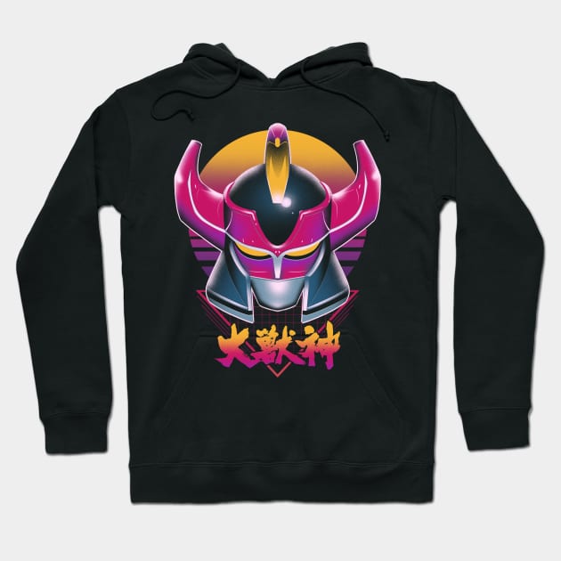 Retro Zord Hoodie by ddjvigo